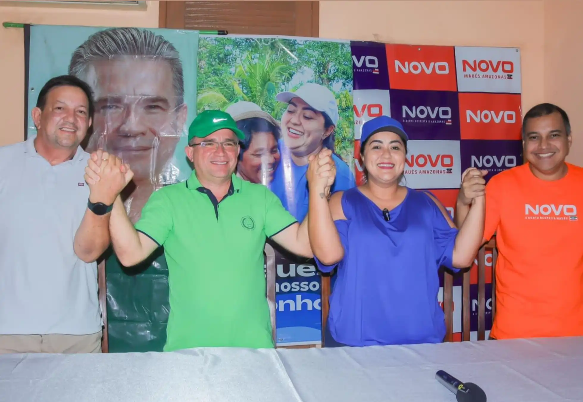 URGENTE! Em Maués, pré-candidatos anunciam união HISTÓRICA com Macelly Veras na cabeça;